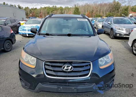 2011 Hyundai Santa Fe Gls from USA, damaged, VIN 5XYZGDAB9BG076646